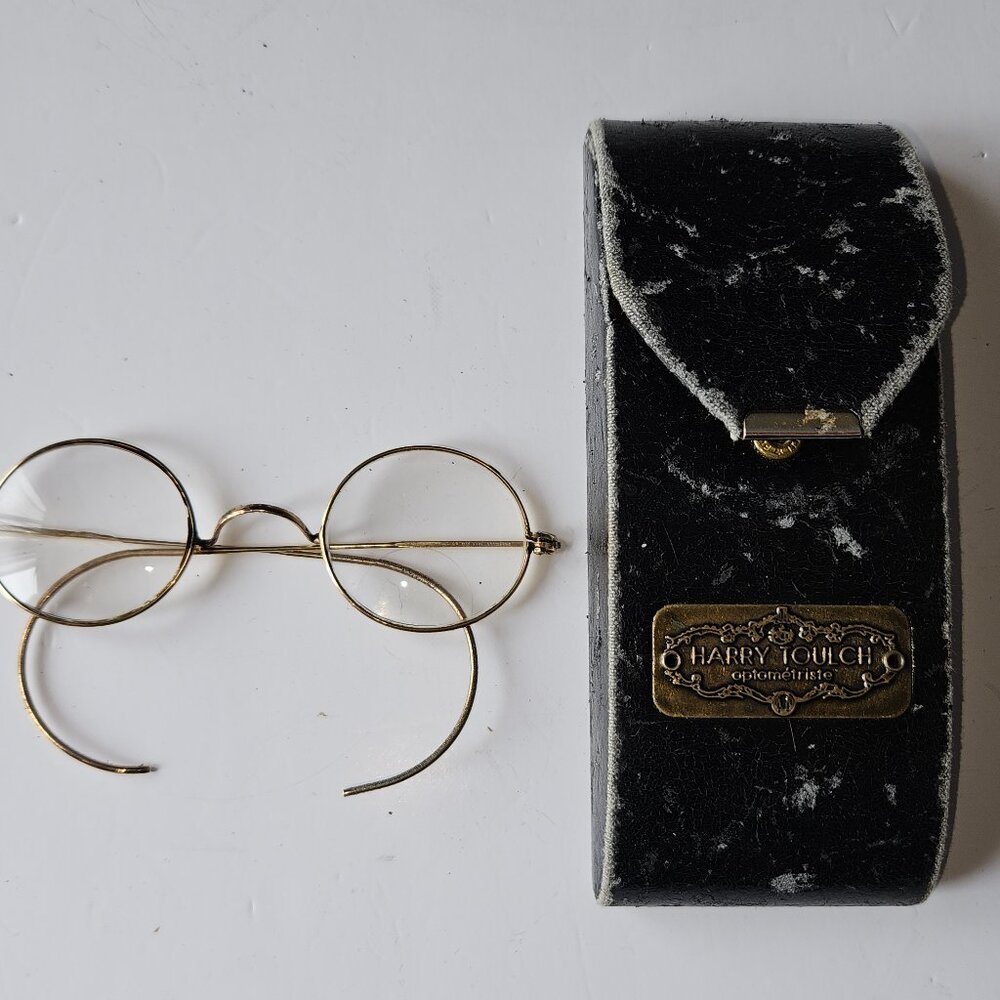 Vintage ArtCraft Round Eyeglasses – 1/10 12K Gold-Filled - bifocals
